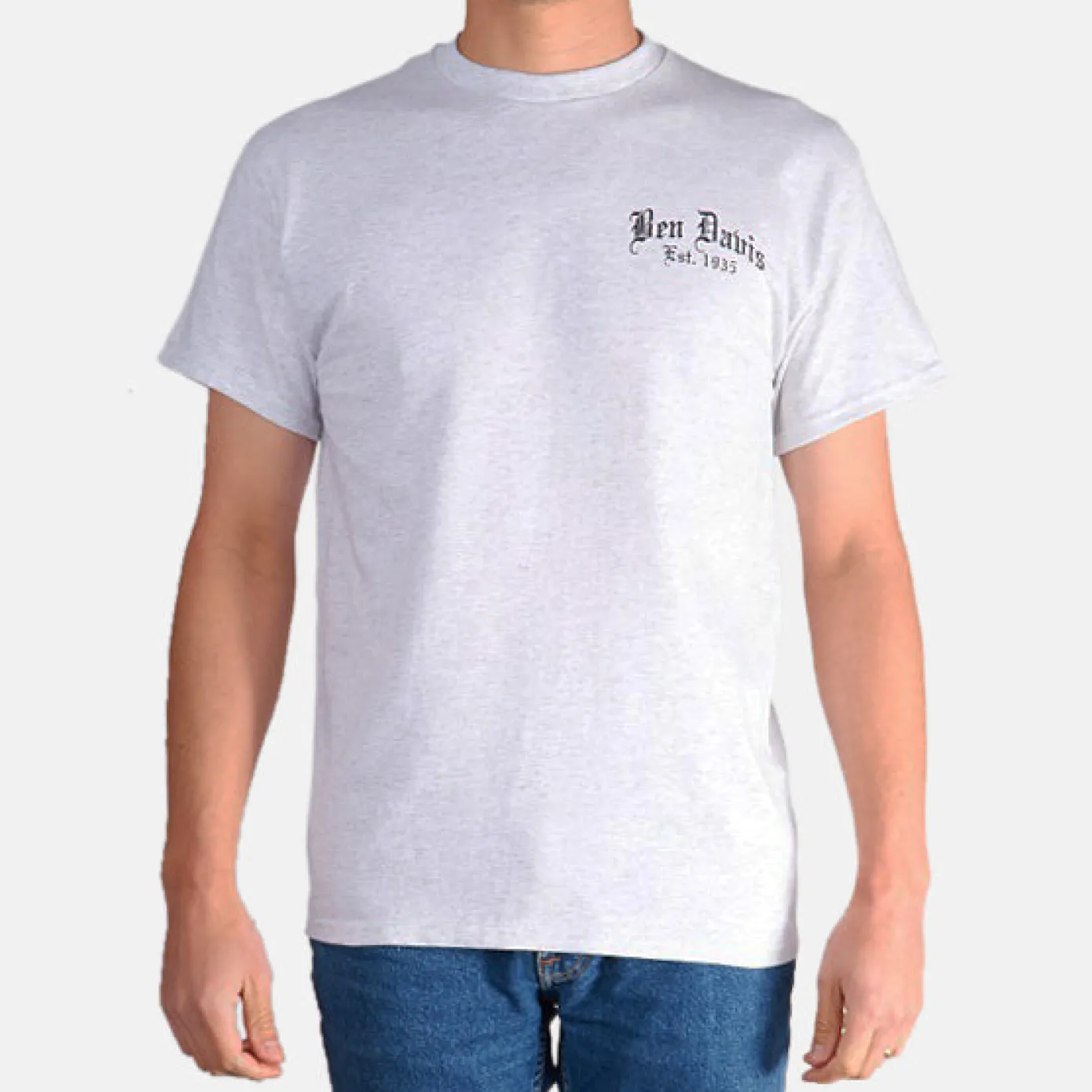 Paisley T-Shirt - Ash Grey