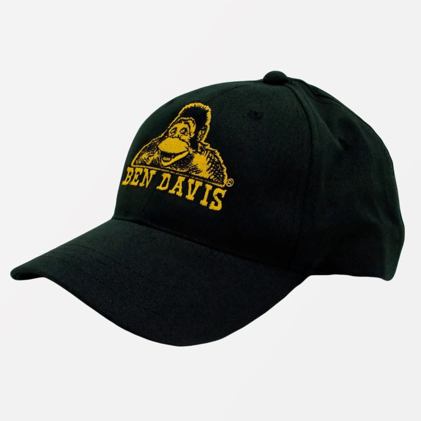 Embroidered Baseball Cap - Gold