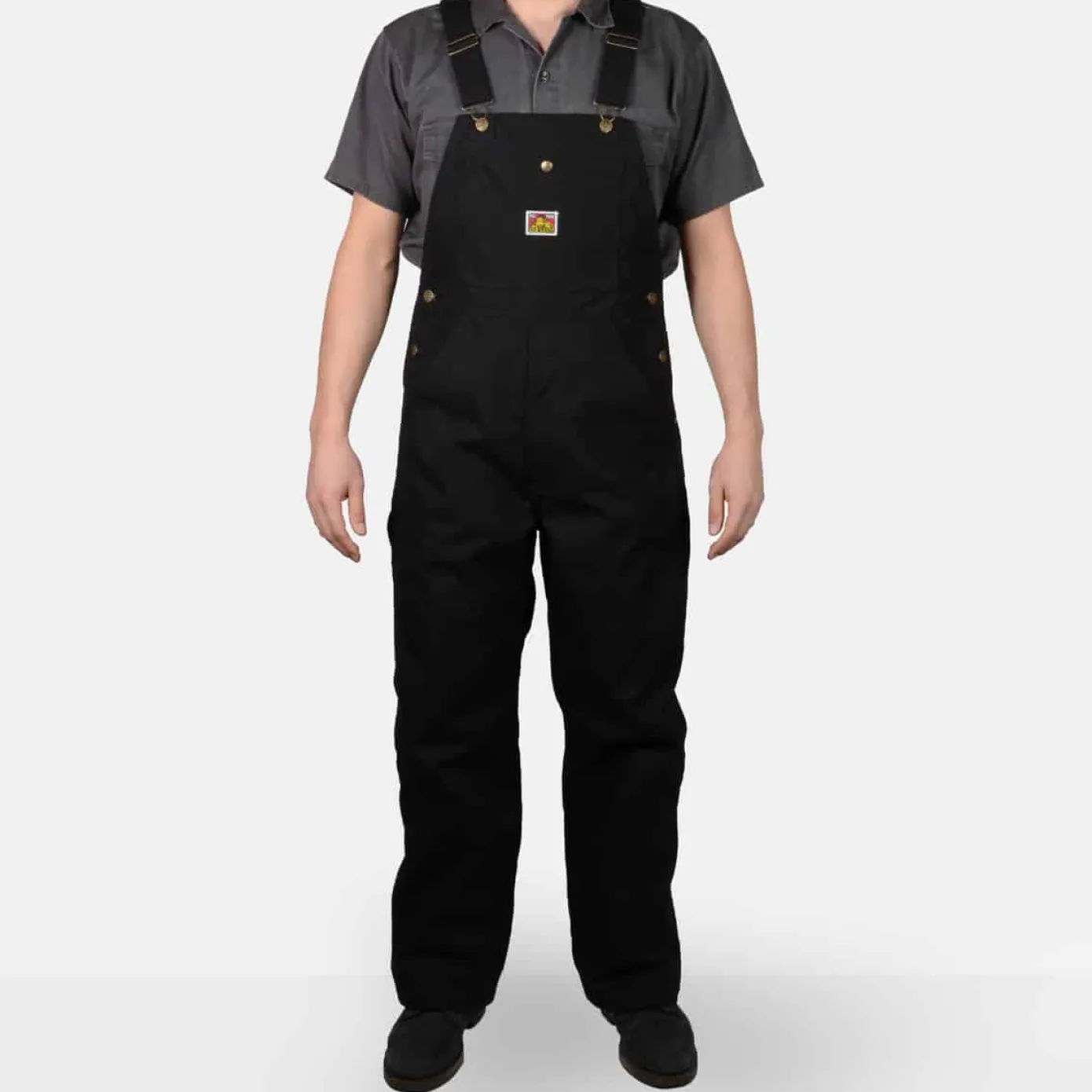 Bib Overalls - Black