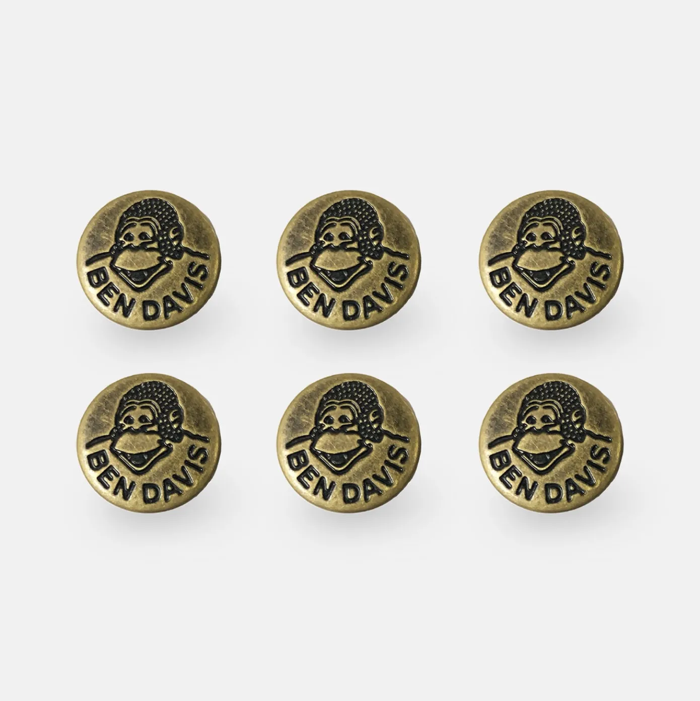 Suspender Buttons (6 Pack)